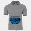 JB's  BIRDS EYE POLO   CHARCOAL - S Thumbnail