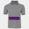 JB's  BIRDS EYE POLO   CHARCOAL - S Thumbnail