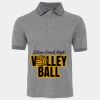 JB's  BIRDS EYE POLO   CHARCOAL - S Thumbnail