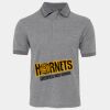 JB's  BIRDS EYE POLO   CHARCOAL - S Thumbnail