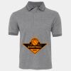 JB's  BIRDS EYE POLO   CHARCOAL - S Thumbnail
