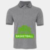 JB's  BIRDS EYE POLO   CHARCOAL - S Thumbnail