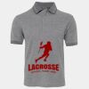 JB's  BIRDS EYE POLO   CHARCOAL - S Thumbnail