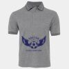 JB's  BIRDS EYE POLO   CHARCOAL - S Thumbnail