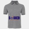 JB's  BIRDS EYE POLO   CHARCOAL - S Thumbnail