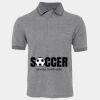 JB's  BIRDS EYE POLO   CHARCOAL - S Thumbnail