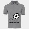 JB's  BIRDS EYE POLO   CHARCOAL - S Thumbnail