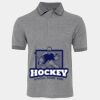 JB's  BIRDS EYE POLO   CHARCOAL - S Thumbnail