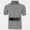 JB's  BIRDS EYE POLO   CHARCOAL - S Thumbnail