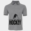 JB's  BIRDS EYE POLO   CHARCOAL - S Thumbnail