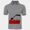 JB's  BIRDS EYE POLO   CHARCOAL - S Thumbnail