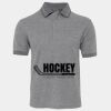 JB's  BIRDS EYE POLO   CHARCOAL - S Thumbnail
