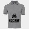 JB's  BIRDS EYE POLO   CHARCOAL - S Thumbnail