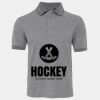JB's  BIRDS EYE POLO   CHARCOAL - S Thumbnail