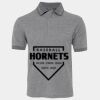 JB's  BIRDS EYE POLO   CHARCOAL - S Thumbnail