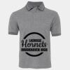 JB's  BIRDS EYE POLO   CHARCOAL - S Thumbnail
