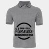 JB's  BIRDS EYE POLO   CHARCOAL - S Thumbnail