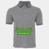 JB's  BIRDS EYE POLO   CHARCOAL - S Thumbnail