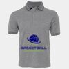 JB's  BIRDS EYE POLO   CHARCOAL - S Thumbnail