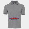 JB's  BIRDS EYE POLO   CHARCOAL - S Thumbnail