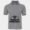 JB's  BIRDS EYE POLO   CHARCOAL - S Thumbnail