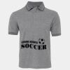 JB's  BIRDS EYE POLO   CHARCOAL - S Thumbnail