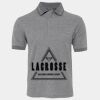 JB's  BIRDS EYE POLO   CHARCOAL - S Thumbnail