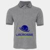 JB's  BIRDS EYE POLO   CHARCOAL - S Thumbnail