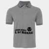 JB's  BIRDS EYE POLO   CHARCOAL - S Thumbnail