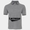 JB's  BIRDS EYE POLO   CHARCOAL - S Thumbnail