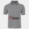 JB's  BIRDS EYE POLO   CHARCOAL - S Thumbnail