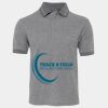 JB's  BIRDS EYE POLO   CHARCOAL - S Thumbnail