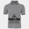 JB's  BIRDS EYE POLO   CHARCOAL - S Thumbnail