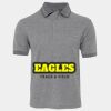 JB's  BIRDS EYE POLO   CHARCOAL - S Thumbnail