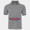 JB's  BIRDS EYE POLO   CHARCOAL - S Thumbnail