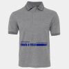 JB's  BIRDS EYE POLO   CHARCOAL - S Thumbnail