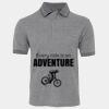JB's  BIRDS EYE POLO   CHARCOAL - S Thumbnail