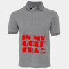 JB's  BIRDS EYE POLO   CHARCOAL - S Thumbnail