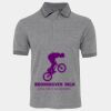 JB's  BIRDS EYE POLO   CHARCOAL - S Thumbnail