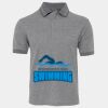 JB's  BIRDS EYE POLO   CHARCOAL - S Thumbnail