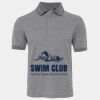 JB's  BIRDS EYE POLO   CHARCOAL - S Thumbnail
