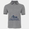 JB's  BIRDS EYE POLO   CHARCOAL - S Thumbnail