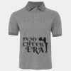 JB's  BIRDS EYE POLO   CHARCOAL - S Thumbnail
