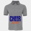 JB's  BIRDS EYE POLO   CHARCOAL - S Thumbnail