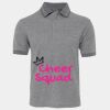 JB's  BIRDS EYE POLO   CHARCOAL - S Thumbnail