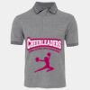 JB's  BIRDS EYE POLO   CHARCOAL - S Thumbnail