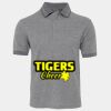 JB's  BIRDS EYE POLO   CHARCOAL - S Thumbnail