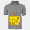 JB's  BIRDS EYE POLO   CHARCOAL - S Thumbnail