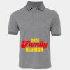 JB's  BIRDS EYE POLO   CHARCOAL - S Thumbnail
