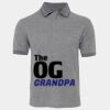 JB's  BIRDS EYE POLO   CHARCOAL - S Thumbnail